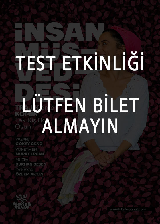 Test Etkinliği afişi