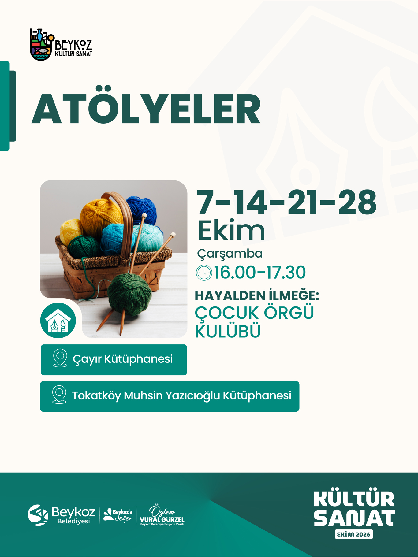 Hayalden İlmeğe: Çocuk Örgü Kulübü afişi