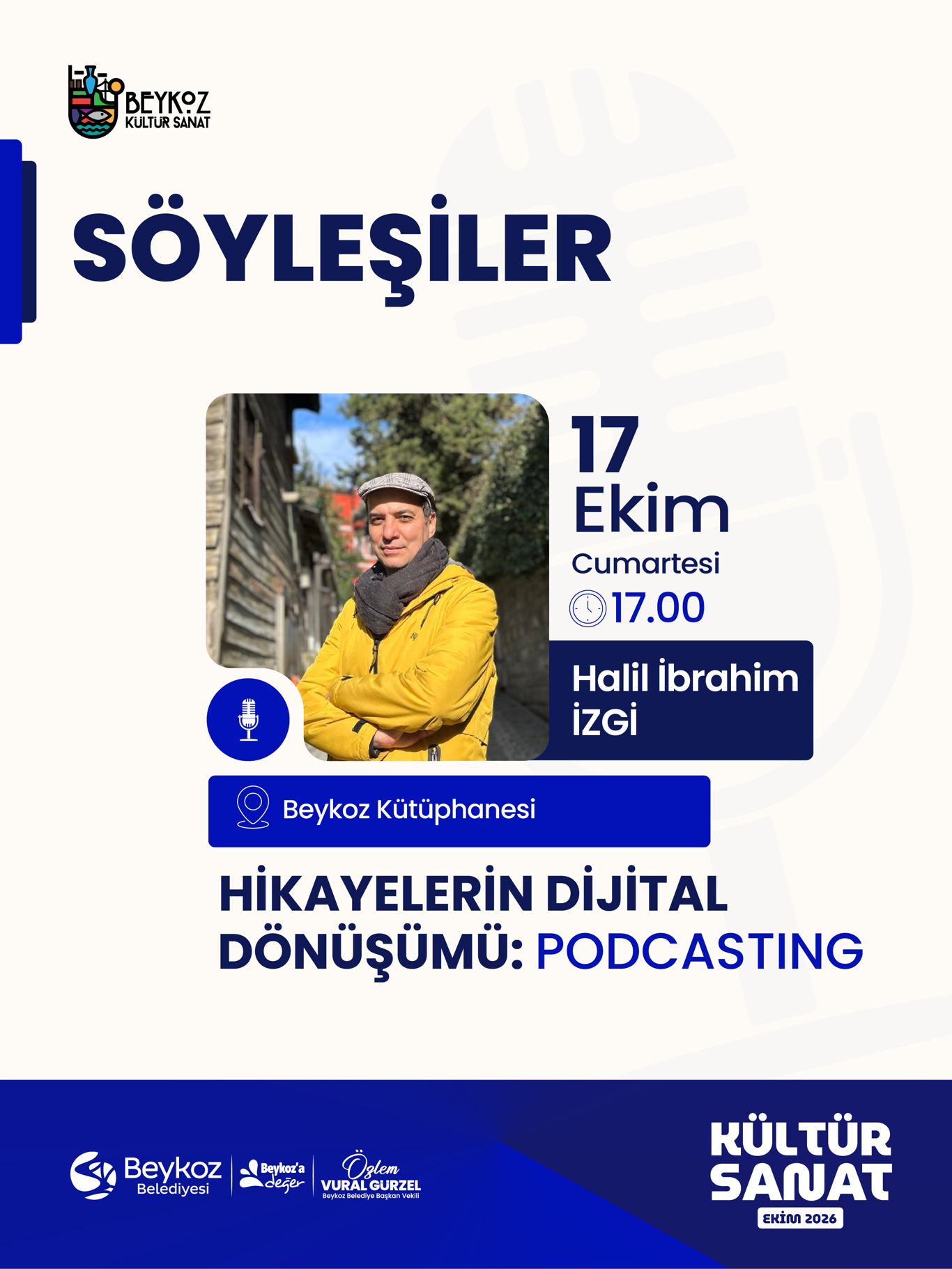Hikayelerin Dijital Dönüşümü: Podcasting afişi