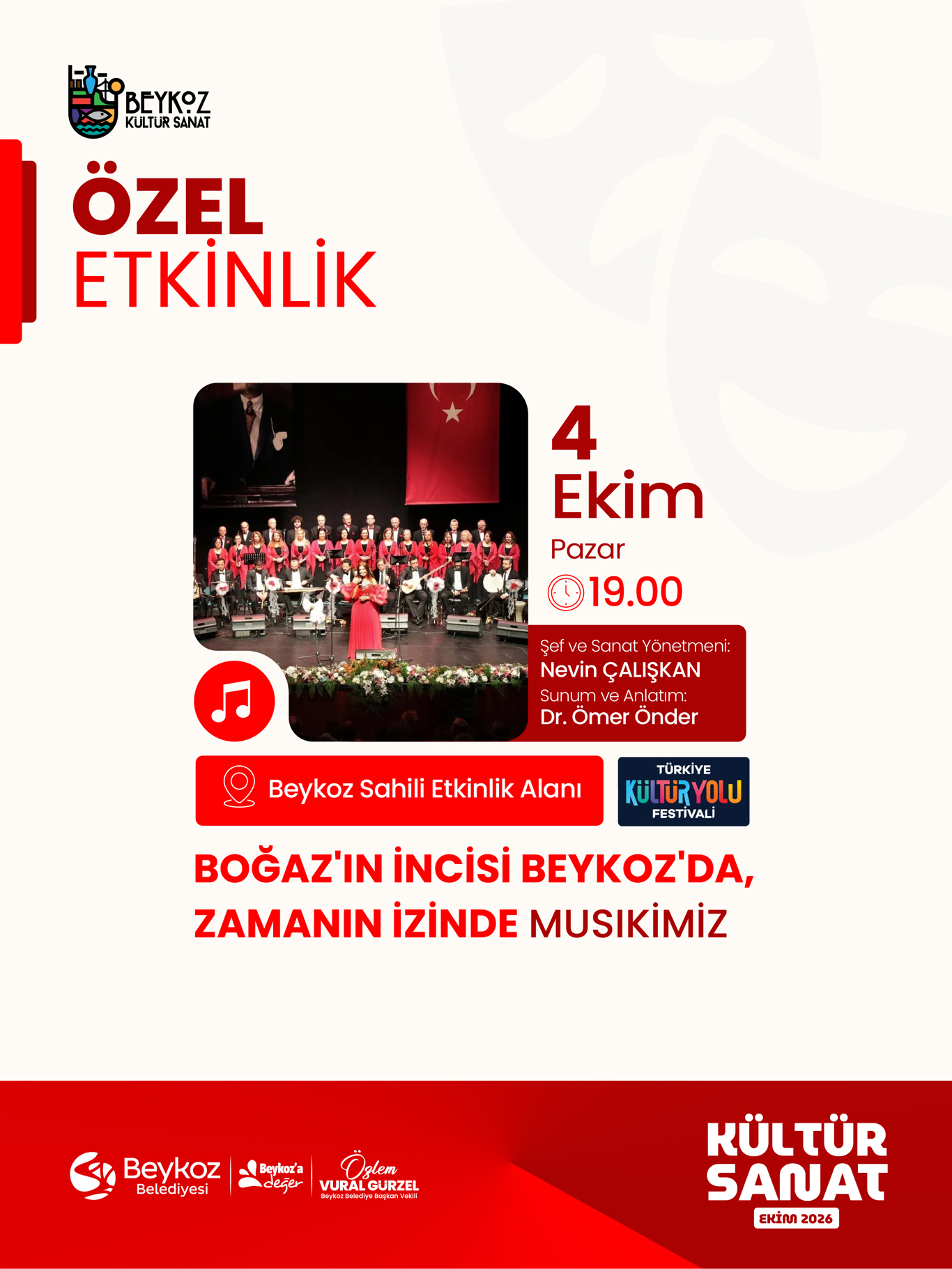 Boğaz’ın İncisi Beykoz’da, Zamanın İzinde Musikimiz