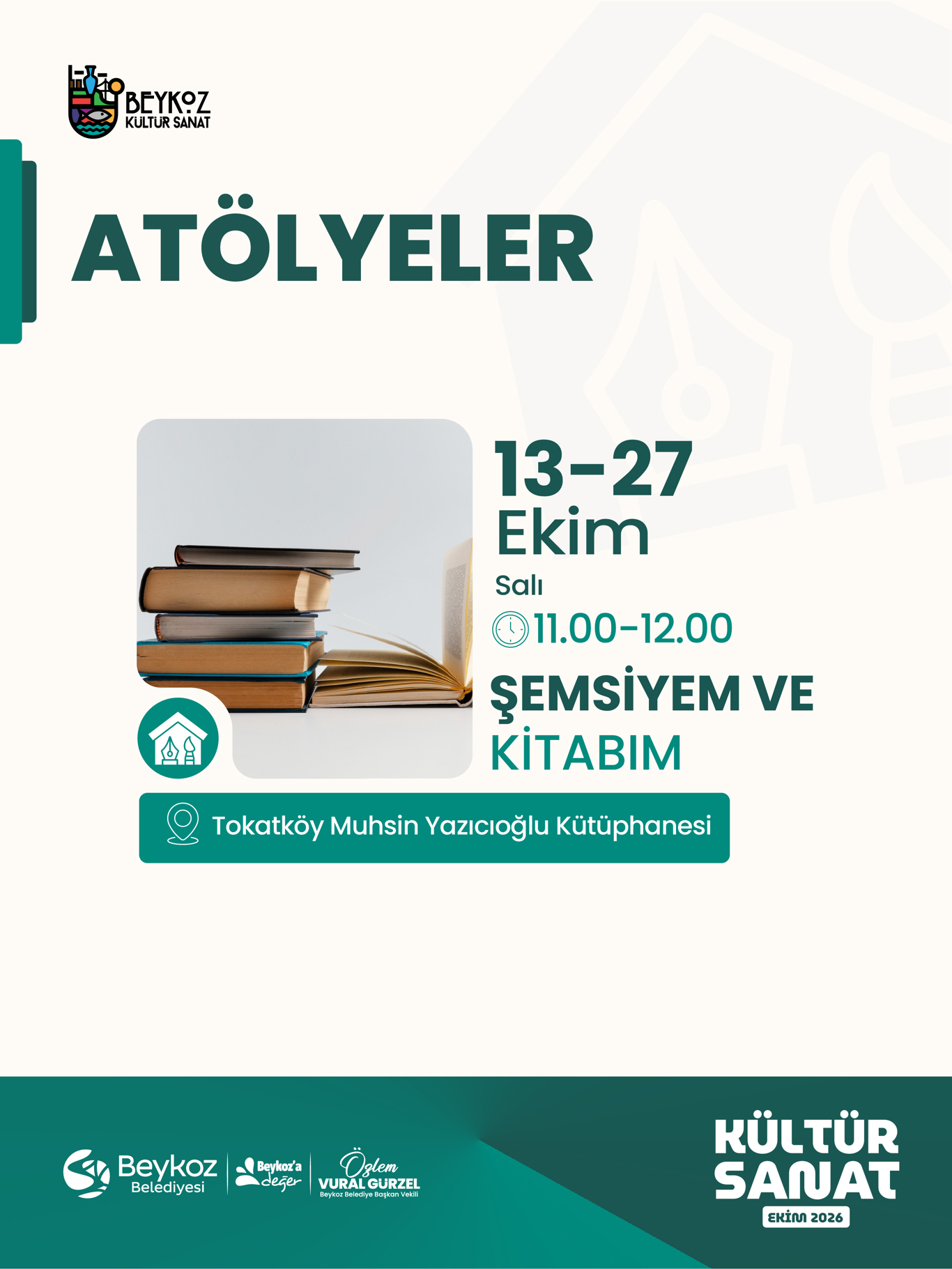 Şemsiyem Ve Kitabım afişi