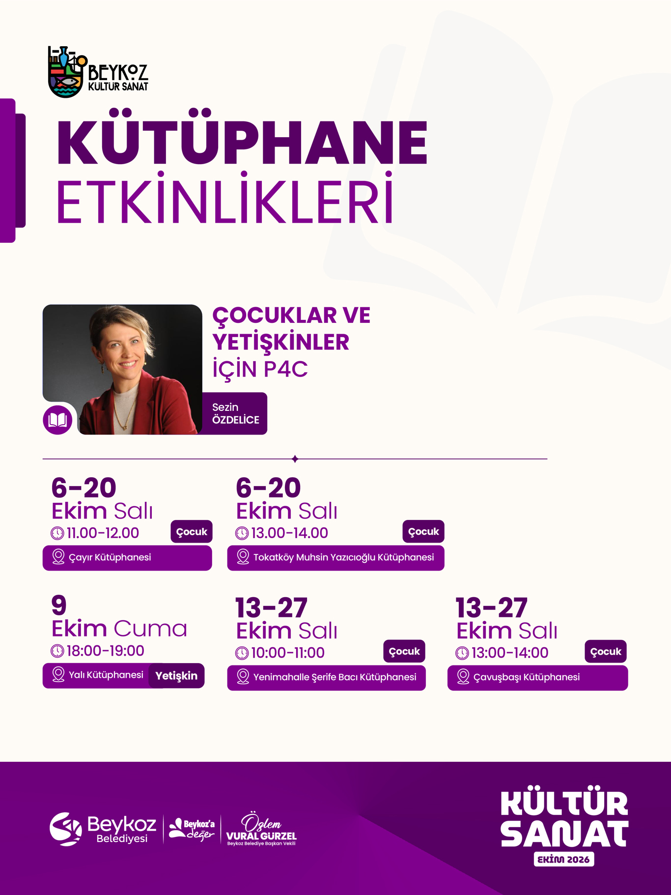Çocuklar Ve Yetişkinler İçin P4c afişi