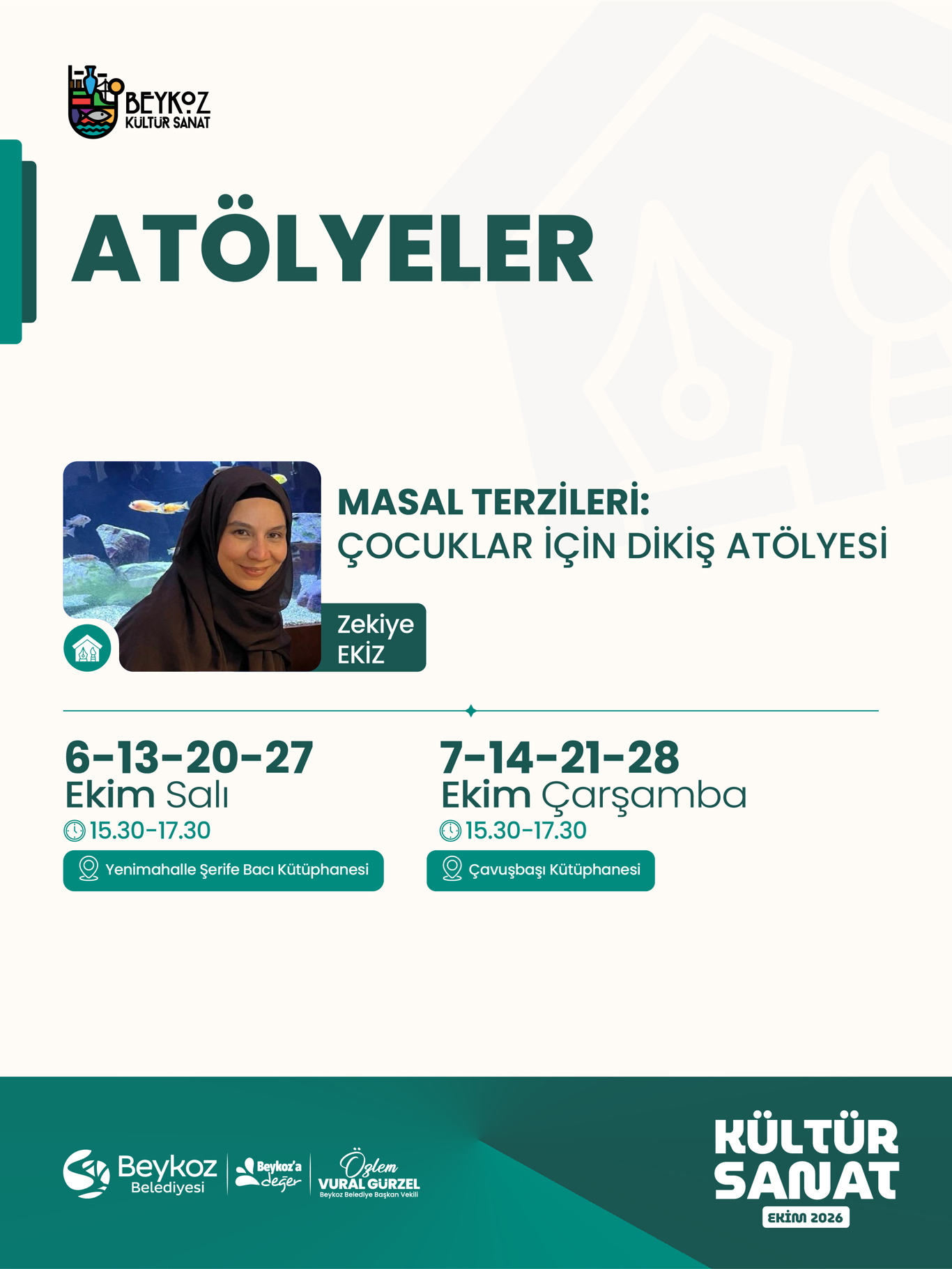Masal Terzileri: Çocuklar İçin Dikiş Atölyesi afişi